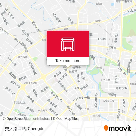 交大路口站 map