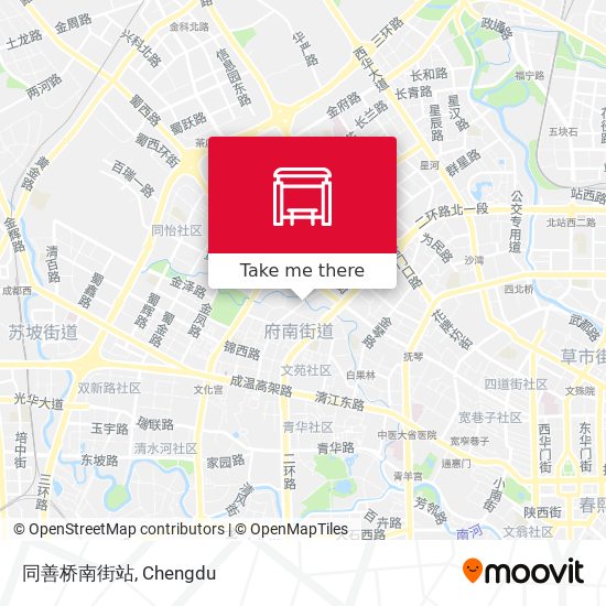 同善桥南街站 map