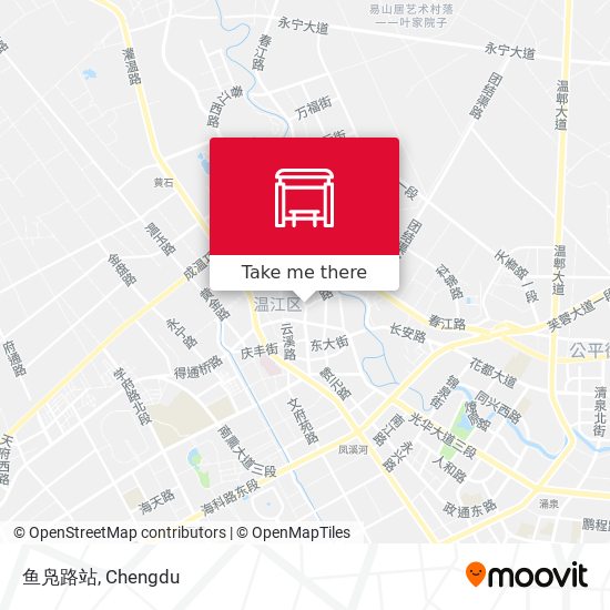 鱼凫路站 map