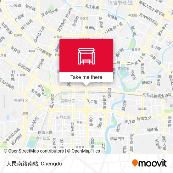 人民南路南站 map