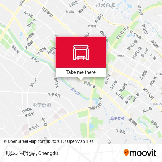 顺源环街北站 map