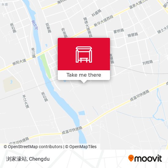 浏家濠站 map