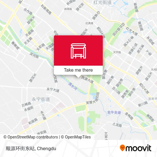 顺源环街东站 map