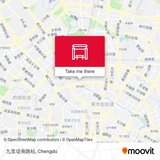九里堤南路站 map
