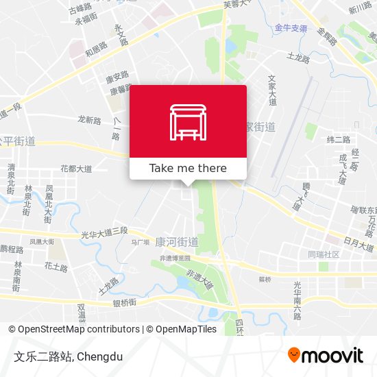 文乐二路站 map