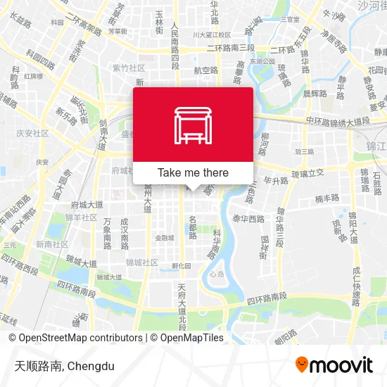 天顺路南 map