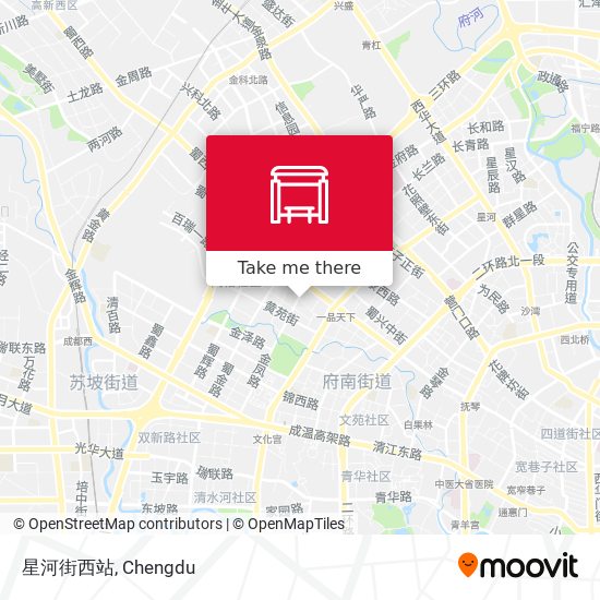 星河街西站 map