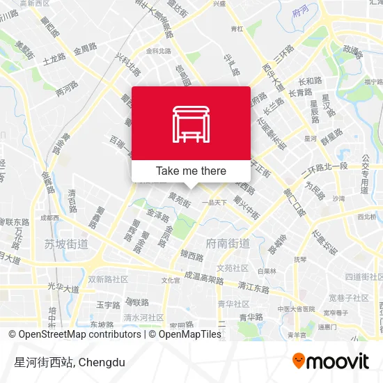星河街西站 map