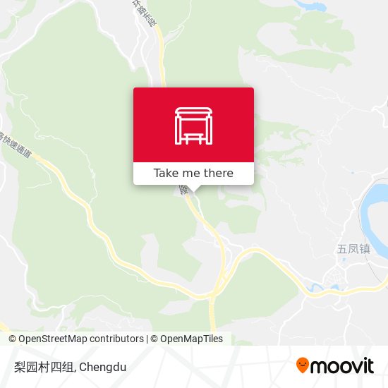 梨园村四组 map