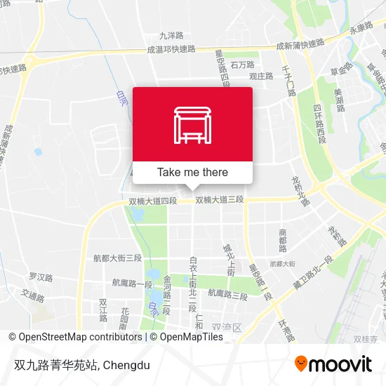 双九路菁华苑站 map