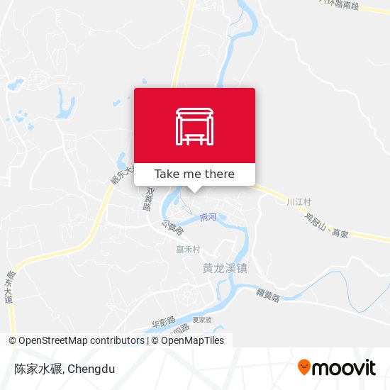 陈家水碾 map