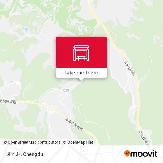 斑竹村 map