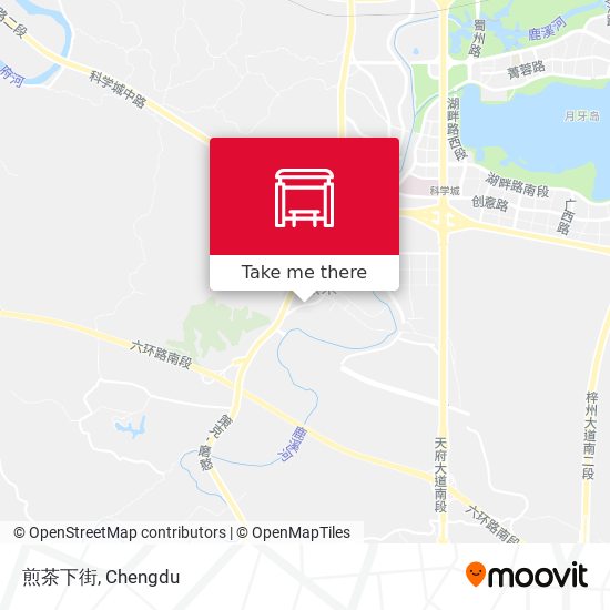 煎茶下街 map