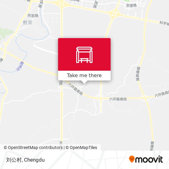 刘公村 map
