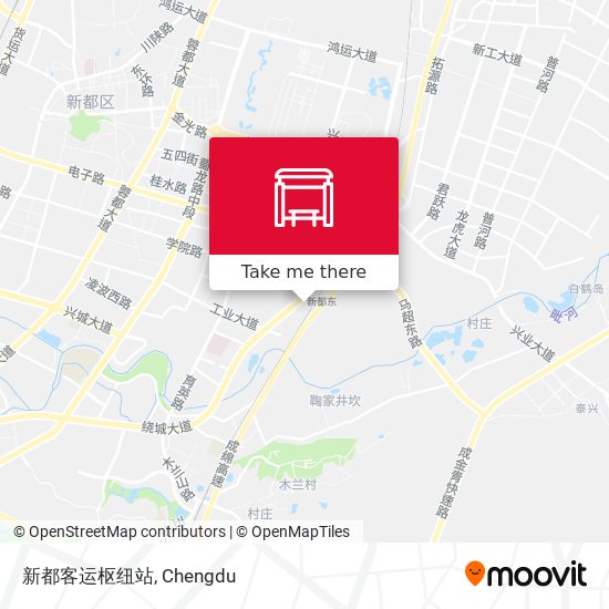 新都客运枢纽站 map