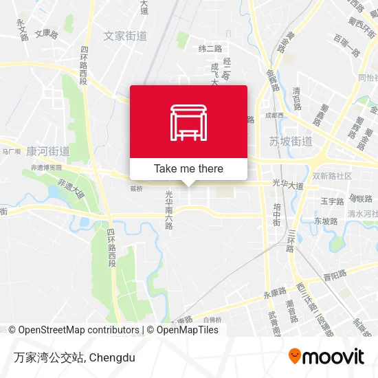 万家湾公交站 map