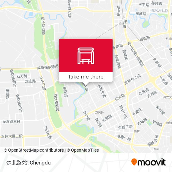 楚北路站 map