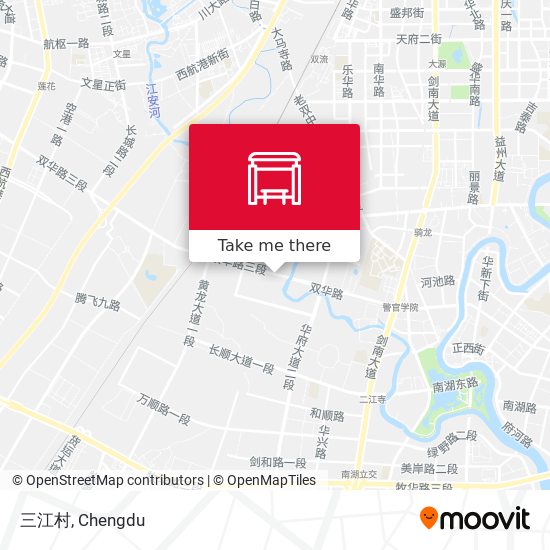 三江村 map