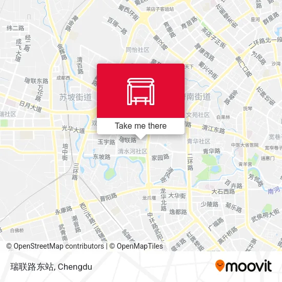 瑞联路东站 map