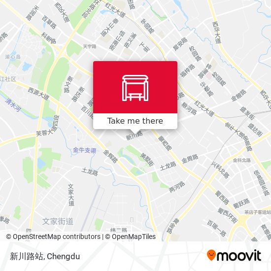 新川路站 map