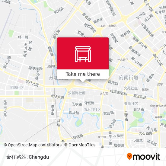 金祥路站 map