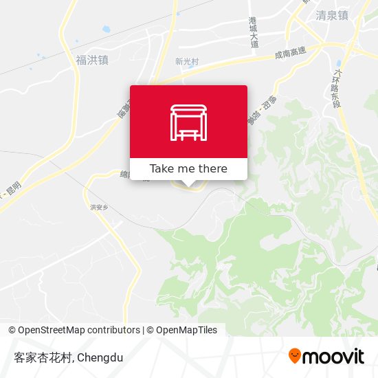 客家杏花村 map