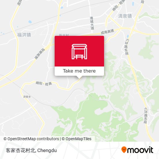 客家杏花村北 map