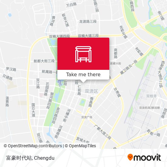 富豪时代站 map