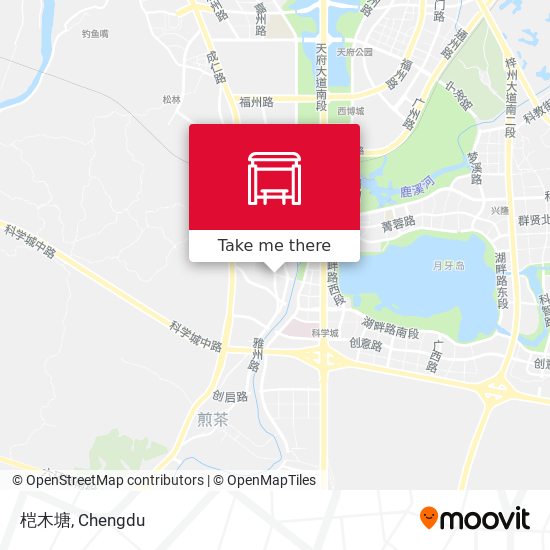 桤木塘 map