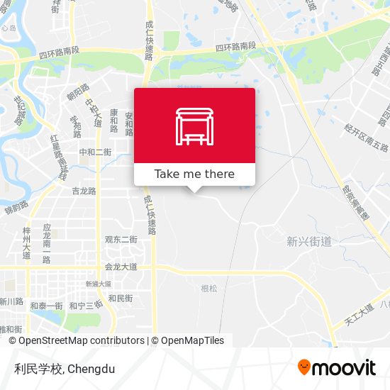 利民学校 map
