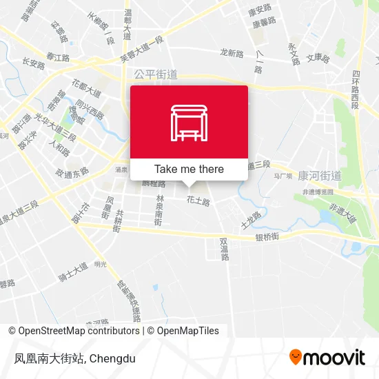 凤凰南大街站 map
