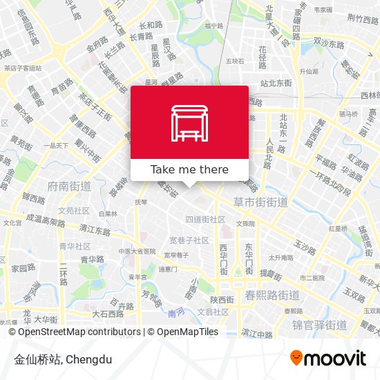 金仙桥站 map