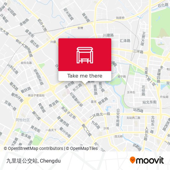 九里堤公交站 map