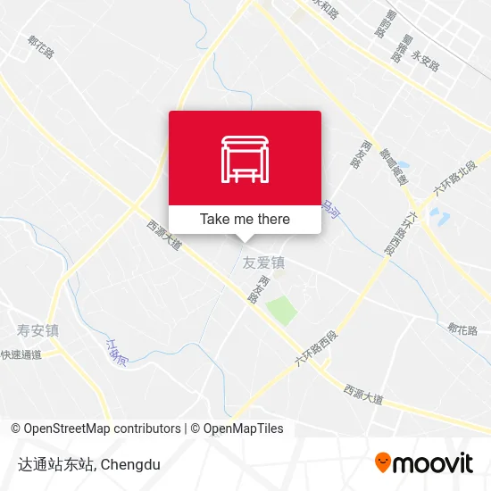 达通站东站 map