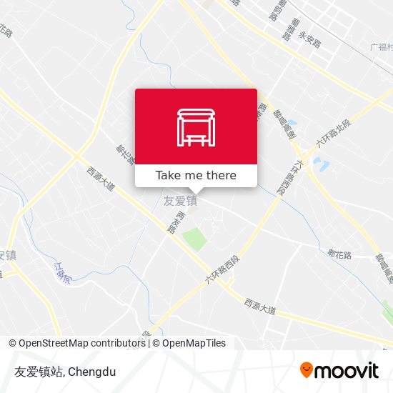 友爱镇站 map
