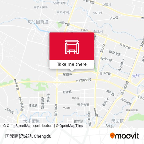 国际商贸城站 map