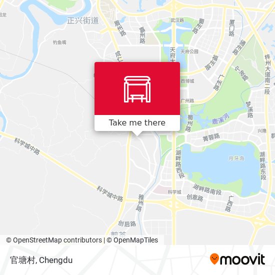 官塘村 map