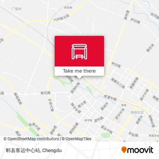 郫县客运中心站 map
