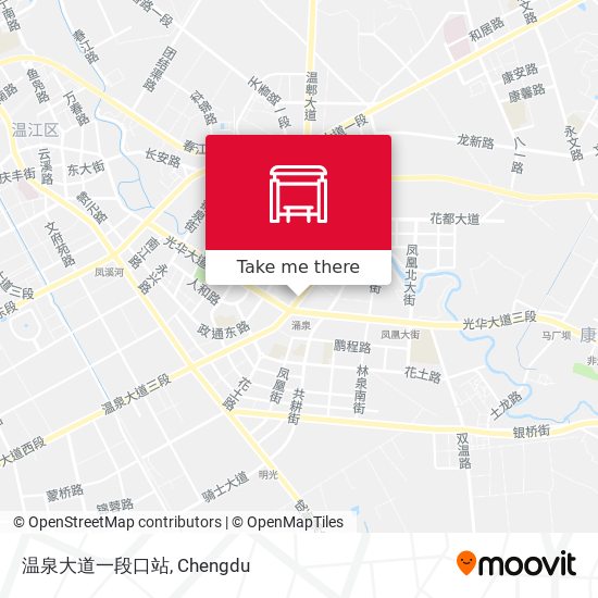 温泉大道一段口站 map
