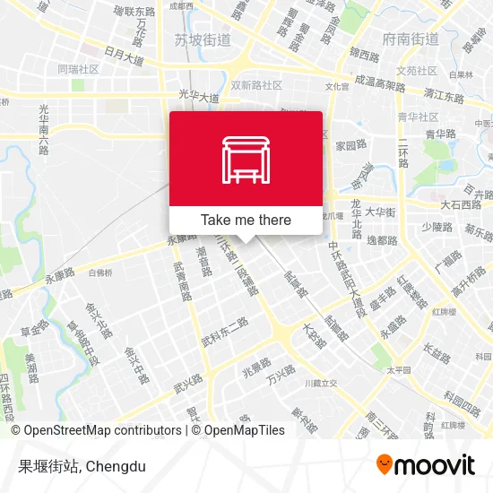 果堰街站 map