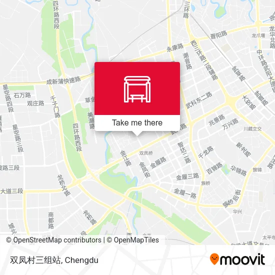 双凤村三组站 map