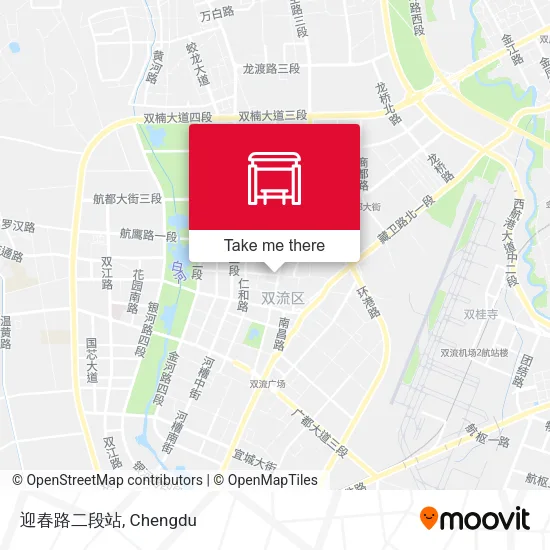 迎春路二段站 map