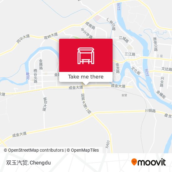 双玉汽贸 map