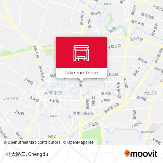杜太路口 map