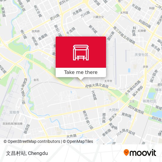 文昌村站 map