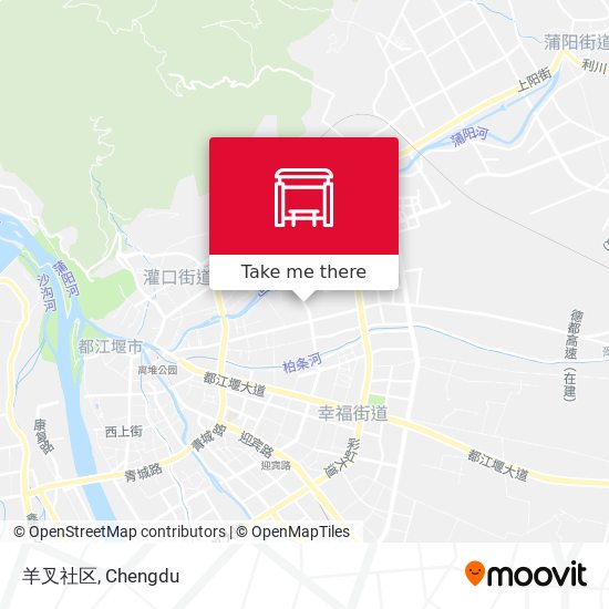 羊叉社区 map