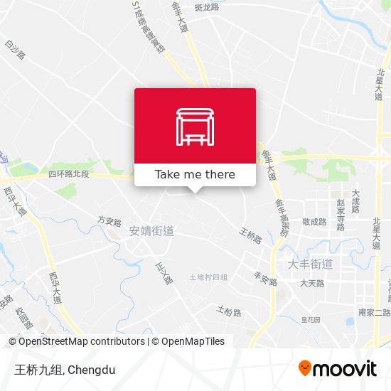 王桥九组 map