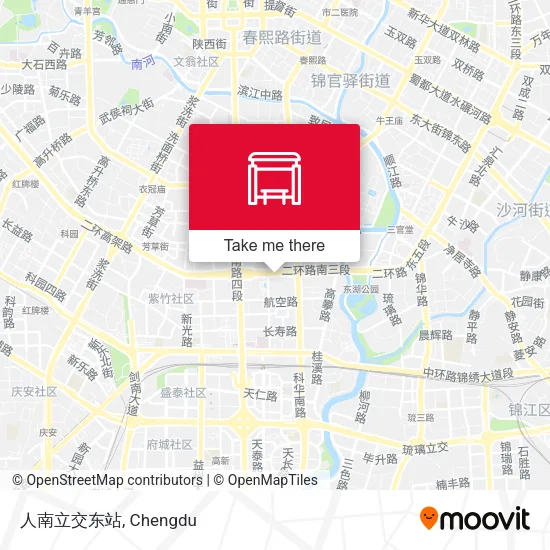 人南立交东站 map