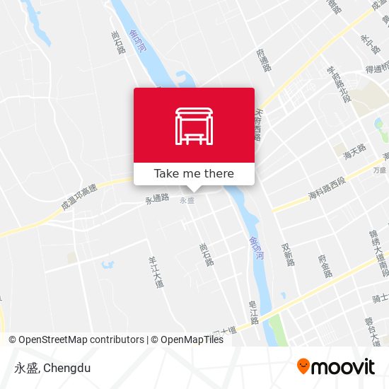 永盛 map
