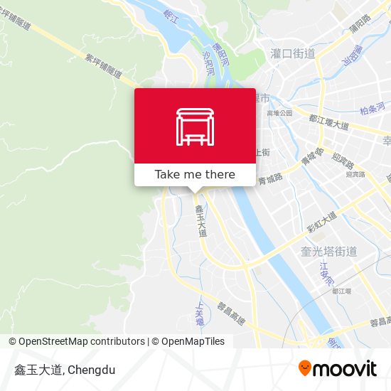 鑫玉大道 map